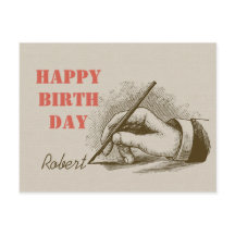 Mano masculina sosteniendo una pluma fuente CC0820