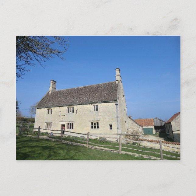 Postal Manor de Woolthorpe, hogar de Sir Isaac Newton (Anverso)