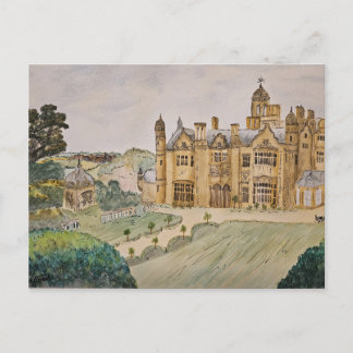 Postal Manor House Postcard