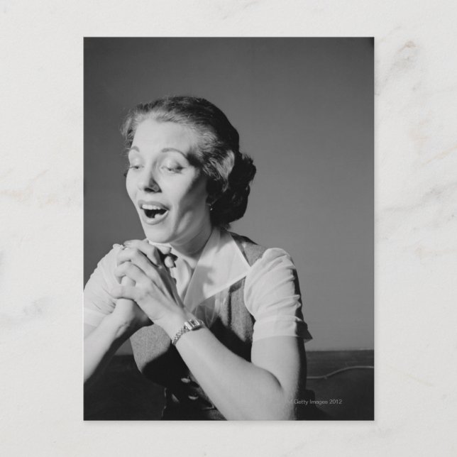 Postal Manos abrochadas (Anverso)