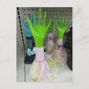 Postal Manos asquerosas y desencarnadas