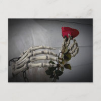 Manos de esqueleto rosa