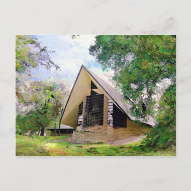 Postal Manos rezando (Anverso)