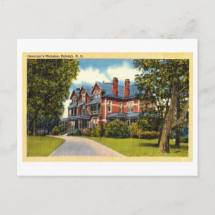 Postal Mansión del Gobernador en Raleigh, Carolina del No