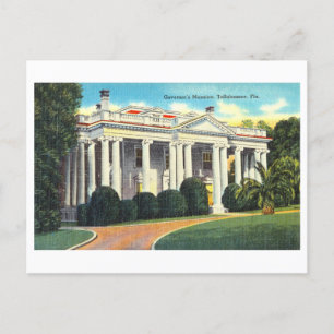 Postal Mansión del Gobernador en Tallahassee, Florida,