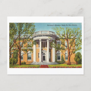 Postal Mansión del Gobernador, Santa Fe, Nuevo México, Vi