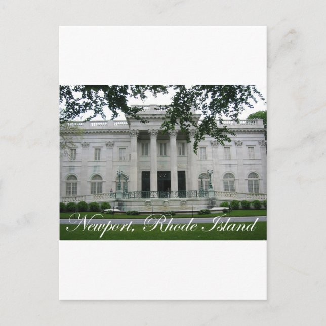 Postal Mansión Newport (Anverso)