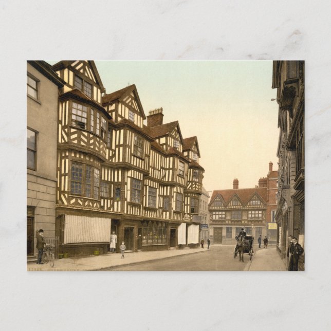 Postal Mansion Shrewsbury de Irlanda, Shropshire, Inglate (Anverso)