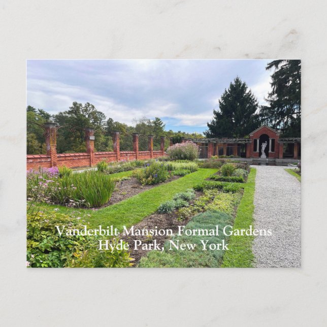 Postal Mansión Vanderbilt en Hyde Park NY (Anverso)