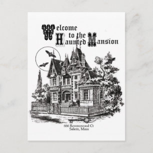 Postal mansión vintage moderna