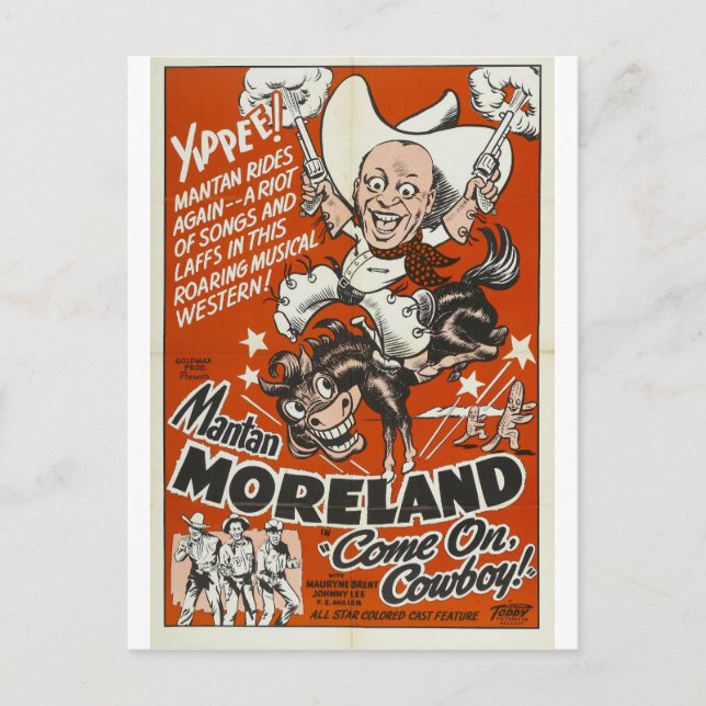 POSTAL MANTAN MORELAND POSTCARD (Anverso)