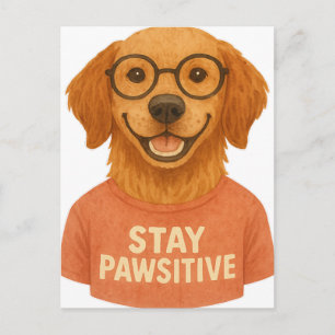 Postal Mantén la Pata Positiva