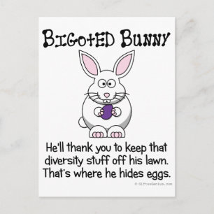 Postal Mantener esa diversidad fuera de mi barrio