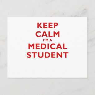 Postal Mantener la calma como estudiante de medicina