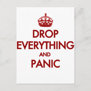 Postal ¿Mantener la calma? ¡Pfft!