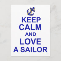 Mantener la calma y amar a un marinero