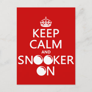 Postal Mantener la calma y el botón de encendido (todos l