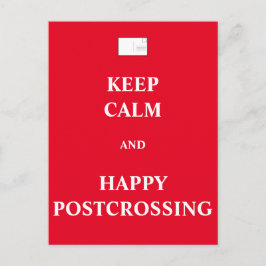 Postal Mantener un paso tranquilo y feliz