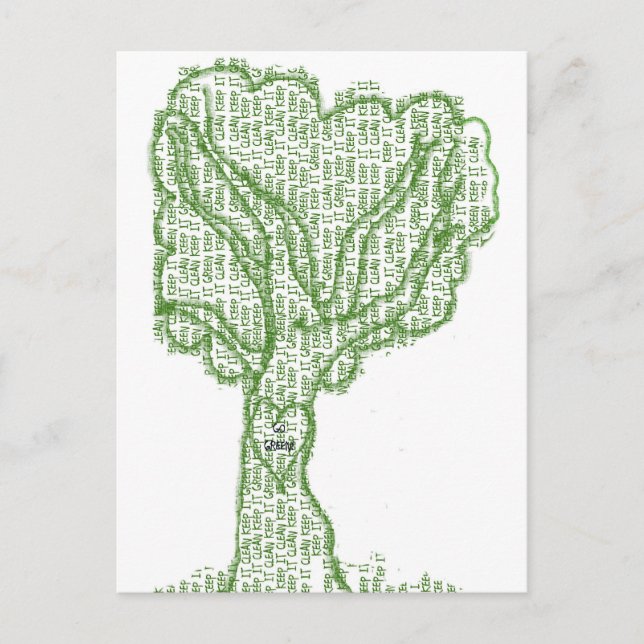 POSTAL MANTENERLO LIMPIO (Anverso)