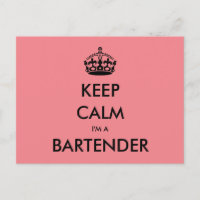 MANTENGA CALMA SOY UN BARTENDER (Pub, Bar, Saloon)