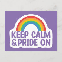 Mantenga la calma y el orgullo | Mes del orgullo g