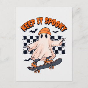 Postal Manténgalo Fantasma Del Skateboarding