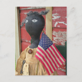 Postal Manténgalo Simple Primitive Doll
