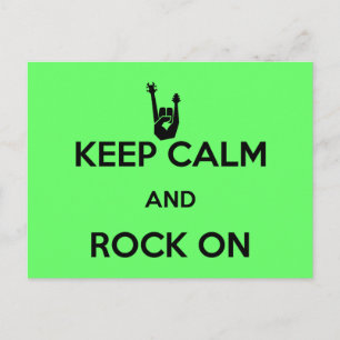 Postal Mantengan la calma y sacudan