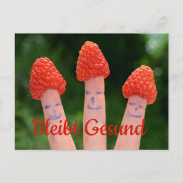 Postal Manténganse Sanos  -