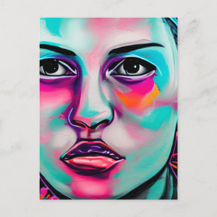 Postal Manteniéndose en contacto   Arte Bonito