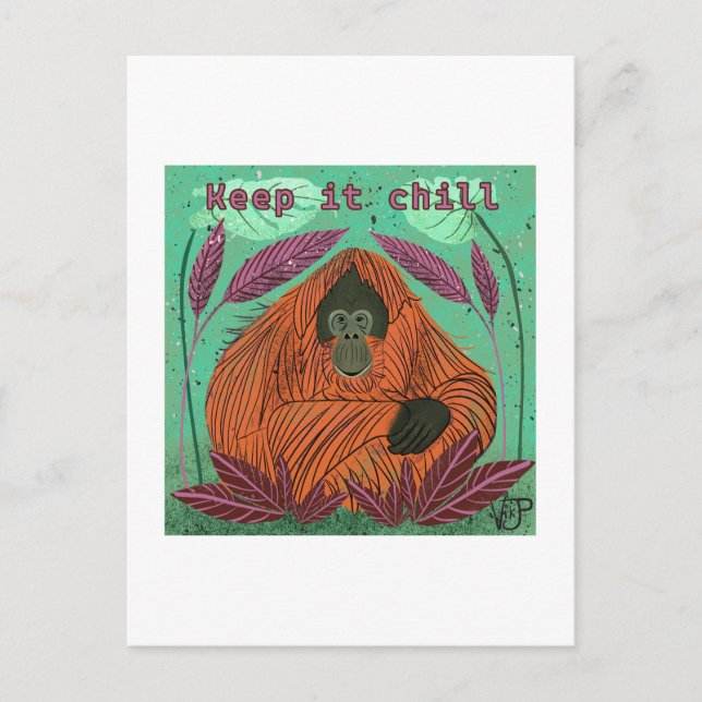 Postal Mantenlo Chill (Anverso)