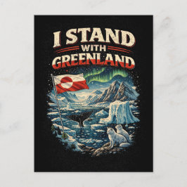 Postal Mantente con Groenlandia