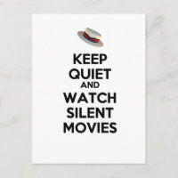 Mantente tranquilo y mira películas silenciosas