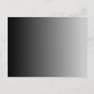 Postal Manto gris negro ombre en blanco