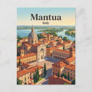 Postal Mántua, Italia