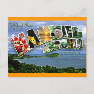 Postal Manuel Antonio Postcard
