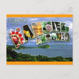 Postal Manuel Antonio Postcard