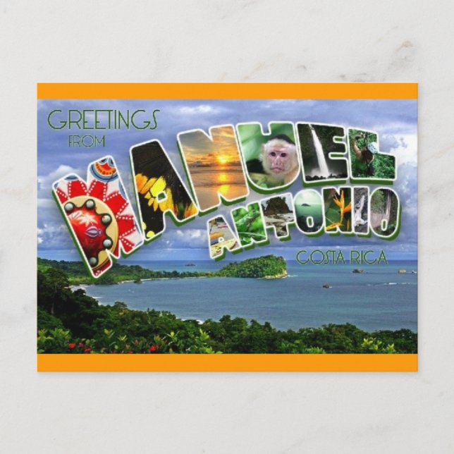 Postal Manuel Antonio Postcard (Anverso)