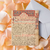 Manuscrito armenio de liturgías de Leccionaria y M