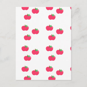 Postal manzana manzanas fruta comida vid personalizar