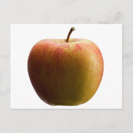 Postal manzana multicolor.
