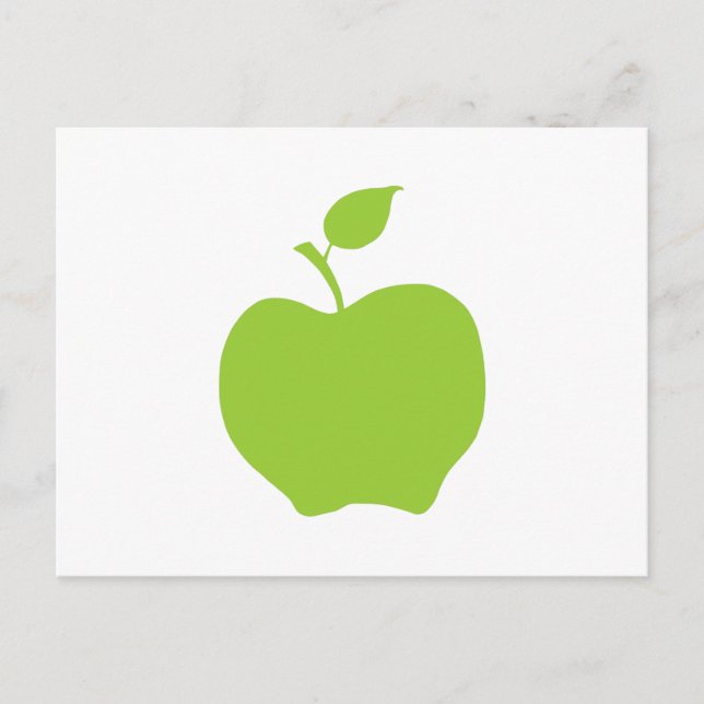 Postal Manzana Verde (Anverso)