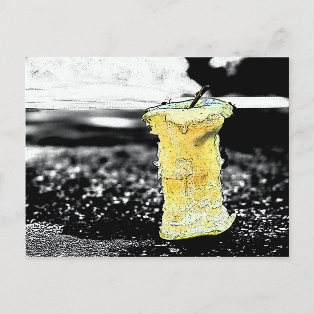 Postal manzana vieja (Anverso)