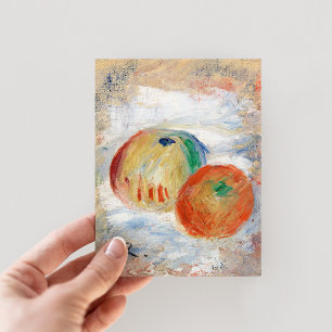 Postal Manzanas   Renoir