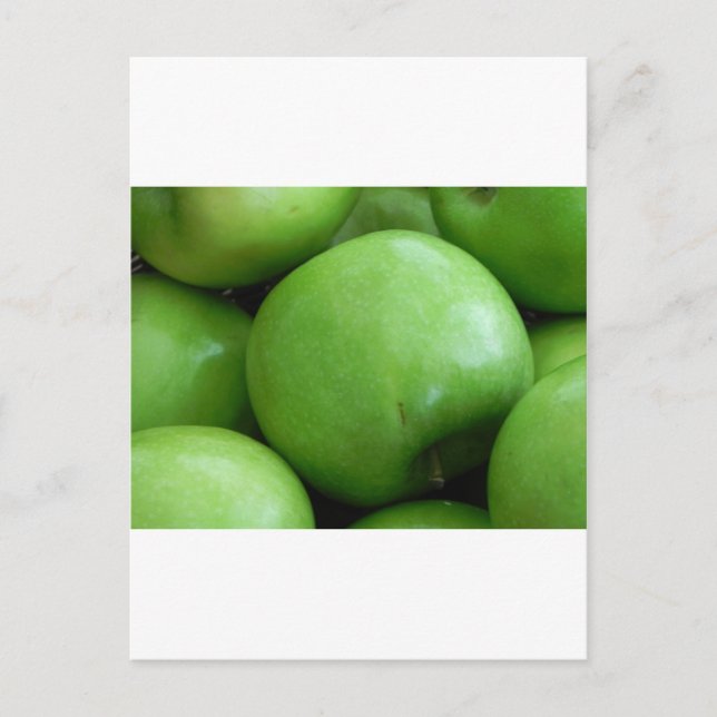 Postal Manzanas verdes (Anverso)