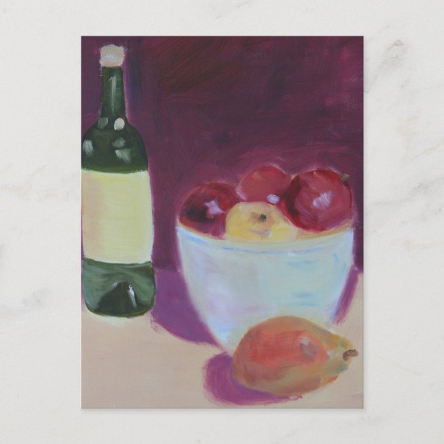 Postal "Manzanas y orejas" (Anverso)