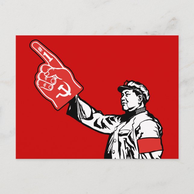 Postal Mao - El comunismo es #1 (Anverso)
