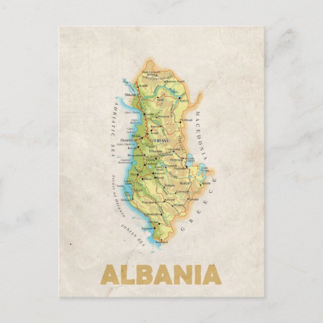 POSTAL MAP POSTCARDS (ALTA) (Anverso)