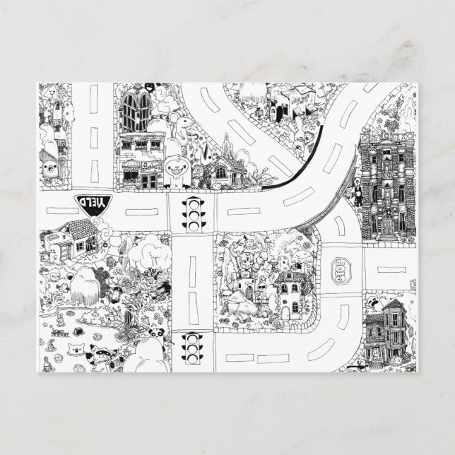 Postal Mapa 2 de 4 (Anverso)