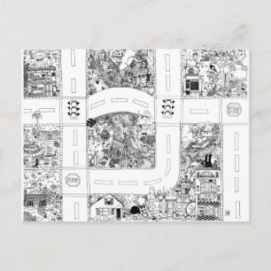 Postal Mapa 3 de 4